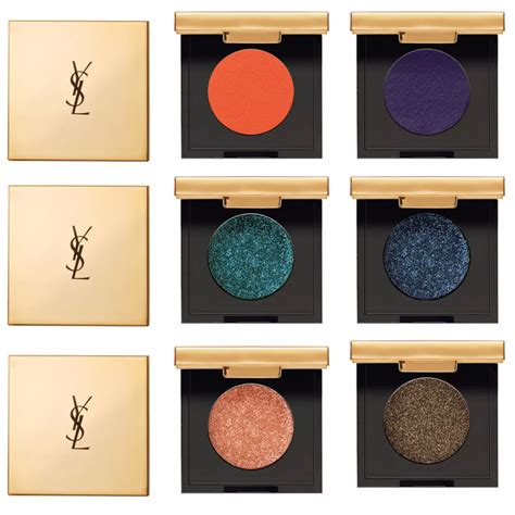 YSL Sequin Crush Mono Eyeshadow Swatches 